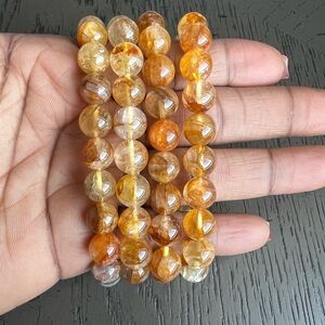 Golden healer bracelet 10mm (ONE)